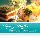 Flying Buffet Variationen. Feinkost Spehr - Fleischerei, Feinkost, Tagesbistro, auch Bioprodukte. ca. 24K